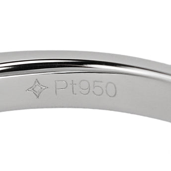 ジーエスティービー パライバトルマリン リング ダイヤモンド Pt950 GSTV【中古】【903090】