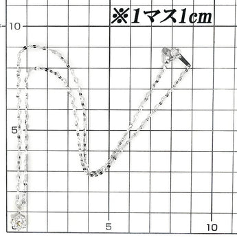 ESTELLE Brown Diamond Necklace 0.31ct Pt900 Pt850 Hexagon ESTELLE | Diamond Platinum Daily Use Simple Cute Stylish Casual [Used] [SH103060]