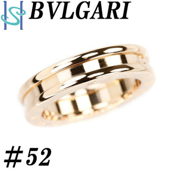 ブルガリ ビーゼロワン リング K18PG #52 1バンド ビー・ゼロワン B.zero1 B-zero1 地金のみ 石なし BVLGARI | 18金 ピンクゴールド シンプル かわいい おしゃれ カジュアル【SH105758】