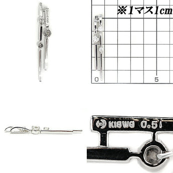 タサキ 田崎真珠 ダイヤモンド ペンダントトップ 0.51ct K18WG ブランド TASAKI | 18金 ダイアモンド デイリーユース 上品 エレガント シンプル かわいい おしゃれ【中古】【SH105793】