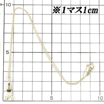 ダイヤモンド ネックレス 0.07ct K18YG 塔 タワー  | 18金 ダイアモンド デイリーユース シンプル かわいい おしゃれ カジュアル【中古】【SH105823】