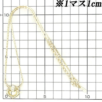 ミラショーン ダイヤモンド ネックレス 0.32ct K18YG パヴェ ブランド mila schon | 18金 ダイアモンド ゴージャス 豪華 華やか エレガント かわいい おしゃれ【中古】【SH105830】