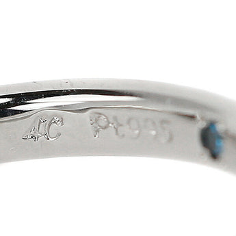 4℃ ダイヤモンド リング 0.301ct Pt995 ツイスト スパイラル ブランド ヨンドシー | ダイアモンド プラチナ 上品 エレガント かわいい おしゃれ【中古】【SH108328】