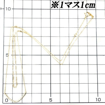 ダイヤモンド ネックレス 0.15ct K18YG 二連風 カーブ | 18金 ダイアモンド デイリーユース シンプル かわいい おしゃれ【中古】【SH108425】