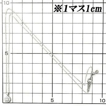 ヴァンドーム青山 ダイヤモンド ネックレス 0.083ct Pt950 ラウンド サークル ブランド VENDOME AOYAMA | ダイアモンド プラチナ デイリーユース シンプル かわいい おしゃれ【中古】【SH109593】
