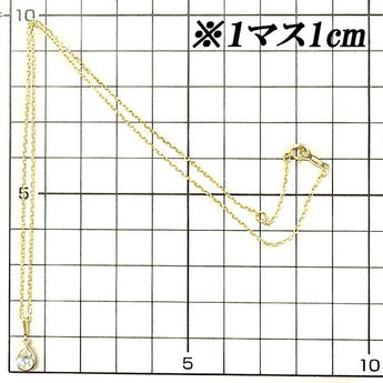 ミキモト イエローダイヤモンド ネックレス 0.42ct K18YG 一粒石 ドロップ 涙 雫 ペアシェイプカット 変形カット ファンシーカットブランド MIKIMOTO | 18金 イエローダイアモンド【SH109598】