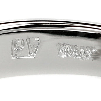 ポンテヴェキオ ダイヤモンド リング 0.06ct K18WG リボン ブランド Ponte Vecchio | 18金 ダイアモンド デイリーユース かわいい おしゃれ【中古】【SH110453】