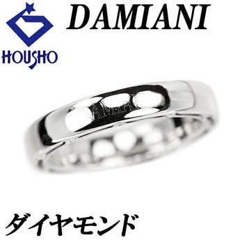 ダミアーニ ダイヤモンド Dサイド リング K18WG D.SIDE ブラッド・ピット ブランド DAMIANI | 18金 ダイアモンド デイリーユース 上品 エレガント かわいい おしゃれ【中古】【SH110484】
