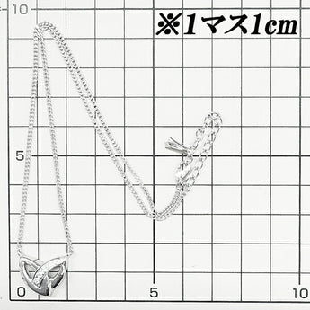 POLA Diamond Necklace 0.12ct Pt900 Heart Brand POLA | Diamond Platinum Daily Use Elegant Cute Stylish [Used] [SH110755]