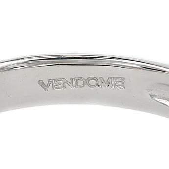 VENDOME AOYAMA Diamond Ring K18WG Heart Openwork Brand VENDOME AOYAMA | 18K Diamond Daily Use Simple Cute Stylish [Used] [SH110858]