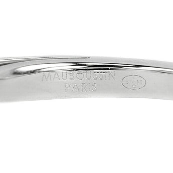 モーブッサン ダイヤモンド リング K18WG #47 テュ・エル・セル・ドゥ・マヴィ ブランド MAUBOUSSIN | 18金 ダイアモンド 上品 エレガント かわいい おしゃれ【中古】【SH110965】