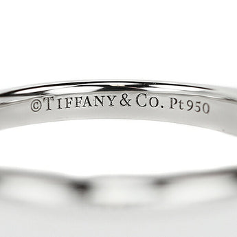 Tiffany Diamond Solitaire Ring 0.20ct Pt950 Solitaire Single Stone 6 Prongs Brand TIFFANY&amp;Co. | Diamond Platinum Daily Use Simple Cute Stylish [Used] [SH110976]