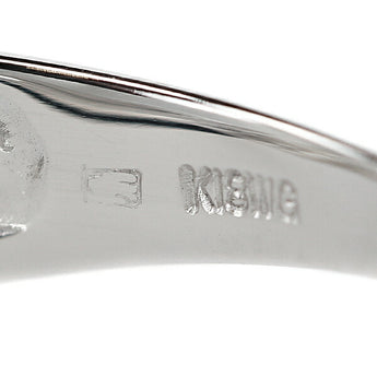 セイコー ダイヤモンド リング 0.03ct K18WG 重ね付け風 ブランド SEIKO | 18金 ダイアモンド デイリーユース シンプル かわいい おしゃれ【中古】【SH111157】
