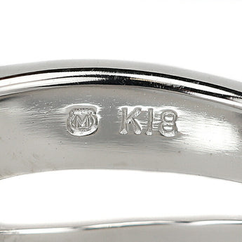 MIKIMOTO Diamond Ring 0.33ct K18WG Layered Style Brand MIKIMOTO | 18K Diamond Daily Use Elegant Cute Stylish [Used] [SH111173]
