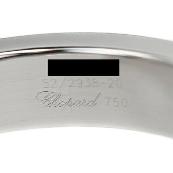 ショパール ハッピー ダイヤモンド リング K18WG スクエア ムービングダイヤモンド ブランド Chopard | 18金 ダイアモンド 上品 デイリーユース シンプル かわいい おしゃれ【中古】【SH111196】