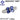 CRESCENTVERT Recrystallized Sapphire Ring 1.08ct Diamond Pt950 Flower Plant Botanical Kyocera CRESCENTVERT | Blue Sapphire Diamond Platinum Cute Stylish [SH111993]