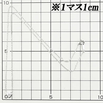 VENDOME AOYAMA Diamond Necklace 0.14ct Pt950 Heart Brand VENDOME AOYAMA | Diamond Platinum Daily Use Simple Cute Stylish [Used] [SH112029]