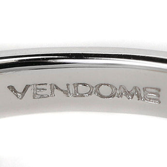 VENDOME AOYAMA Diamond Ring 0.10ct K18WG Brand VENDOME AOYAMA | 18K Diamond Daily Use Simple Cute Stylish [Used] [SH112058]