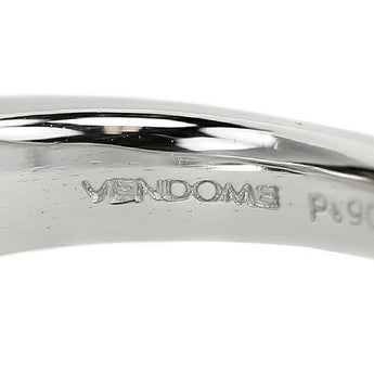 VENDOME AOYAMA Diamond Ring 0.20ct Pt900 Single Stone Deformed Cut Fancy Cut Princess Cut VENDOME AOYAMA | Diamond Platinum Simple Cute Stylish [SH112059]