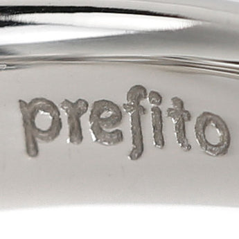Prefito Emerald Cut Diamond Ring 0.41ct Pt900 Deformed Cut Fancy Cut Prefito | Diamond Platinum Daily Use Simple Cute Stylish [Used] [SH112065]