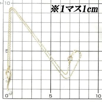 MIKIMOTO Akoya Pearl Necklace 4.1mm-4.4mm K14YG Baby Pearl Brand MIKIMOTO | 14K Akoya Pearl White Pearl Japanese Pearl Daily Use Simple Elegant Cute Stylish [Used] [SH112074]