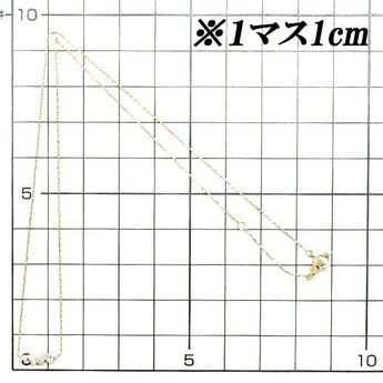 アーカー ダイヤモンド BBライン ネックレス 0.11ct K18YG ブランド AHKAH | 18金 ダイアモンド デイリーユース シンプル かわいい おしゃれ【中古】【SH112076】