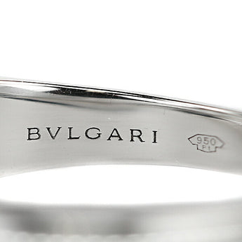 Bvlgari Diamond Incontro D'Amore Ring Pt950 Openwork Brand BVLGARI | Diamond Platinum Elegant Cute Stylish [Used] [SH113616]
