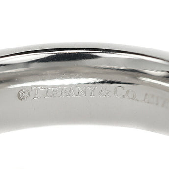 Tiffany T Narrow Ring K18WG Base metal only No stones Brand TIFFANY&amp;Co. | 18K Daily use Simple Cute Stylish [Used] [SH113628]