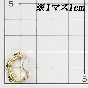 クイーン サファイア イヤリング 2.01ct ダイヤモンド K18YG 変形カット ファンシーカット オーバルカット Queen | 18金 サファイヤ ダイアモンド 上品 エレガント かわいい おしゃれ【SH113639】