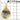 MIKIMOTO Enamel Pendant Top K18YG Cloisonne Stained Glass Style Drop Droplet Tear Brand MIKIMOTO | 18K Gold Daily Use Elegant Cute Stylish [Used] [SH113651]