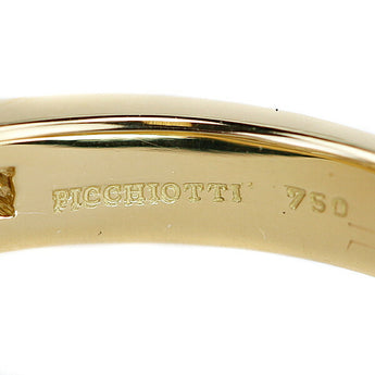 ピキョッティ ダイヤモンド リング 1.97ct K18YG 変形カット ファンシーカット テーパーカット バケットカット PICCHIOTTI | 18金 ダイアモンド 豪華 ゴージャス かわいい おしゃれ【SH113889】