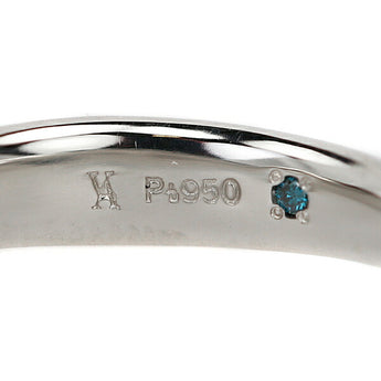 VENDOME AOYAMA Diamond Ring 0.16ct Pt950 Double Layered Cross Brand VENDOME AOYAMA | Diamond Platinum Daily Use Elegant Cute Stylish [Used] [SH114829]