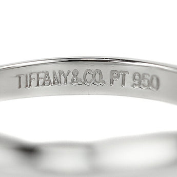 Tiffany Diamond Solitaire Ring 0.29ct Pt950 Single Stone 6-Prong Graded Certificate TIFFANY&amp;Co. | Diamond Platinum Elegant Cute Stylish [Used] [SH114835]