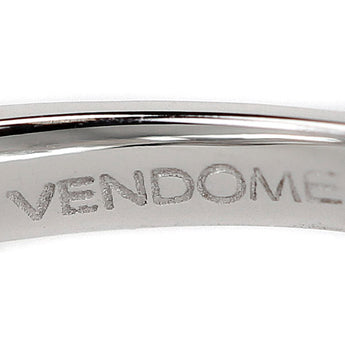 VENDOME AOYAMA Diamond Ring K18WG Thin and Delicate Brand VENDOME AOYAMA | 18K Diamond Daily Use Simple Cute Stylish [Used] [SH114846]