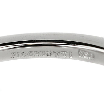 ピキョッティ ダイヤモンド ハーフエタニティ リング 0.19ct K18WG 一文字 ブランド PICCHIOTTI |  | 18金 ダイアモンド デイリーユース シンプル 上品 かわいい おしゃれ【中古】【SH114855】