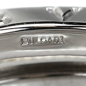BVLGARI B-zero1 Ring K18WG 4 Band #52 Base Metal Only No Stones Bzero1 B-zero1 Wide Thick Brand BVLGARI | 18K Daily Use Simple Cute Stylish [Used] [SH115399]