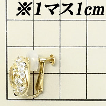 Southern Cross Yellow Sapphire Earrings 2.908ct Diamond K18YG Modified Cut Fancy Cut Pear Shape Southern Cross | 18K Yellow Sapphire Luxurious Elegant Cute [SH115460]