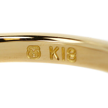 MIKIMOTO Diamond Ring 0.05ct K18YG Brand MIKIMOTO | 18K Diamond Daily Use Simple Cute Stylish [Used] [SH115705]