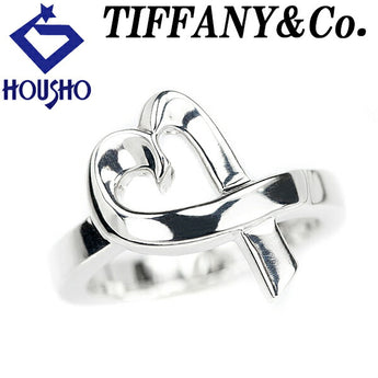 Tiffany Loving Heart Ring SV925 Paloma Picasso Brand TIFFANY&amp;Co. | Daily use Simple Cute Stylish [Used] [SH115712]