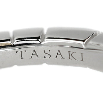 タサキ ジルコン リング ダイヤモンド K18WG ブランド TASAKI | 18金 ダイアモンド デイリーユース 豪華 華やか かわいい おしゃれ カジュアル【中古】【SH115756】