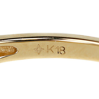 GSTV Brown Diamond Ring 0.18ct K18YG Brand | 18K Brown Diamond Daily Use Gorgeous Elegant Cute Stylish [Used] [SH115761]