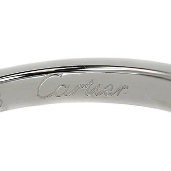 Cartier Diamond Solitaire Ring #48 0.73ct Pt950 Single Stone 4-Prong Solitaire Cartier | Diamond Platinum Luxurious Gorgeous Elegant Cute Stylish [Used] [SH115769]