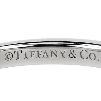 Tiffany Diamond Solitaire Ring 0.20ct Pt950 Single Stone 4-Prong Princess Cut Modified Cut Fancy Cut Graded Certificate TIFFANY&amp;Co. | Diamond Fashionable [SH116458]
