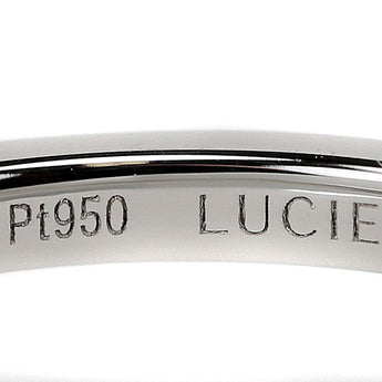 Lucie Diamond Ring 0.288ct Pt950 Graded with Certificate of Authenticity 4-prong Brand LUCIE | Diamond Platinum Elegant Cute Stylish [Used] [SH116515]