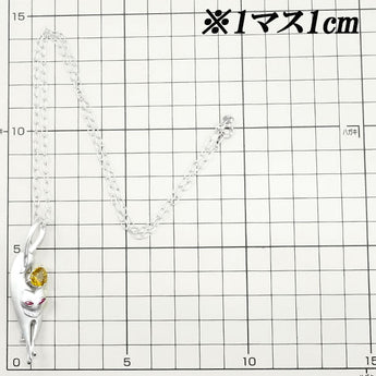 スフェーン ネックレス ブローチ 2.39ct ルビー ダイヤモンド K18WG ネコ 猫 ねこ キャット 動物 アニマル 梨地 マット ツヤ消し 2way | 18金 ダイアモンド 上品 かわいい おしゃれ【SH116542】