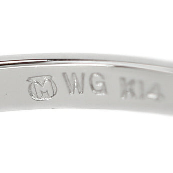 ミキモト ダイヤモンド 0.39ct K14WG ブランド MIKIMOTO | 14金 ダイアモンド 上品 クラシカル かわいい おしゃれ【中古】【SH117016】