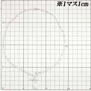 銀座ミワ ペアシェイプカット ダイヤモンド ネックレス 0.71ct K18WG 花 フラワー 変形カット ファンシーカット ドロップ 雫 しずく 涙 MIWA | 18金 ダイアモンド かわいい おしゃれ【SH117948】