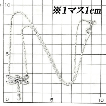 Jeunet Diamond Necklace 0.54ct K18WG Dragonfly Insect Animal Brand Jeunet | 18K Diamond Luxurious Gorgeous Elegant Cute Stylish [Used] [SH118304]