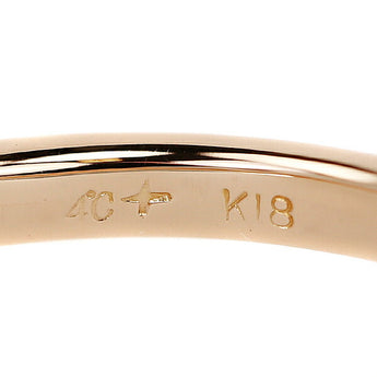 4℃ ダイヤモンド ハーフエタニティ リング K18PG ブランド ヨンドシー | 18金 ダイアモンド デイリーユース シンプル かわいい おしゃれ【中古】【SH119045】