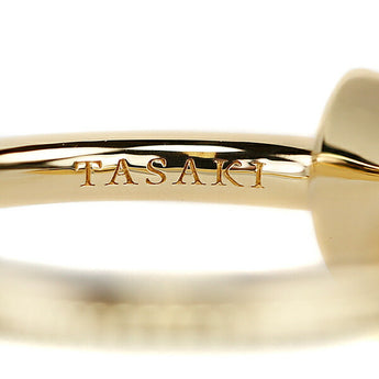 タサキ 田崎真珠 ダイヤモンド ガーデンオブキュリオシティ ソーンズ リング 0.10ct K18YG オープンリング ブランド TASAKI | 18金 ダイアモンド かわいい おしゃれ【中古】【SH119050】